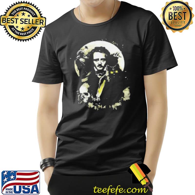 The Raven and The Black Cat Edgar Allan Poe Shirt Unisex The Raven and The Black Cat Edgar Allan Poe Shirt Unisex