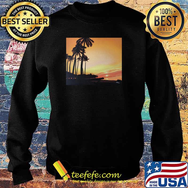 The Sunset Retro Shirt Sweater The Sunset Retro Shirt Sweater