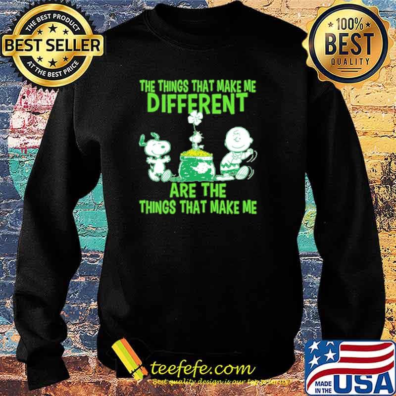 The things that make me different are the things that make me snoopy and charlie s Sweater The things that make me different are the things that make me snoopy and charlie s Sweater