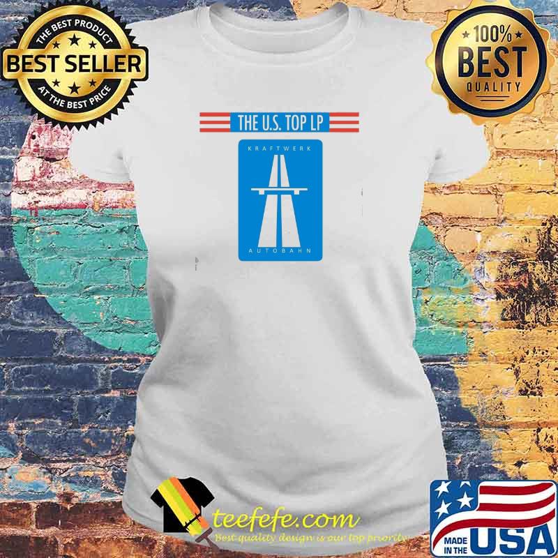 The Us Top LP Kraftwerk Autobahn Shirt Laides tee The Us Top LP Kraftwerk Autobahn Shirt Laides tee