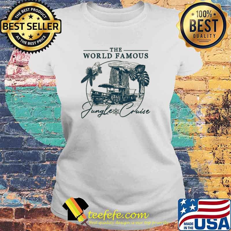 The World Famous Jungle Cruise Illustration Shirt Laides tee The World Famous Jungle Cruise Illustration Shirt Laides tee