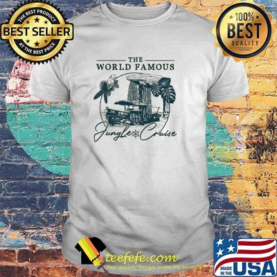 The World Famous Jungle Cruise Illustration Shirt
