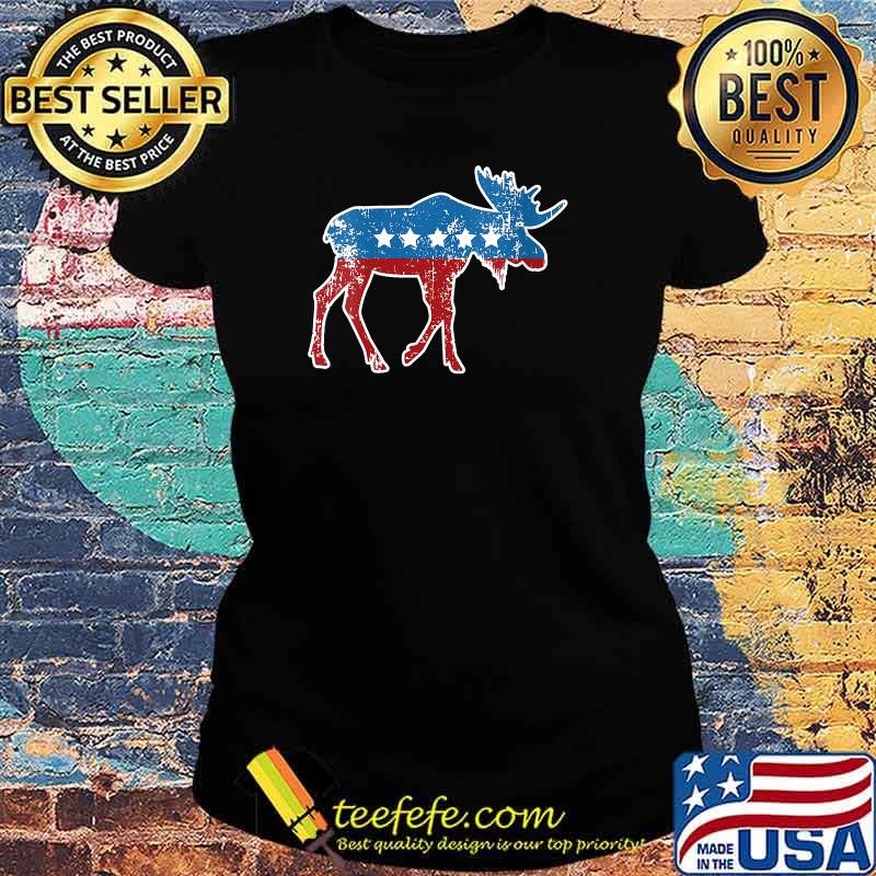 Theodore Roosevelt Teddy Political Bull Moose Party T-Shirt Ladies tee Theodore Roosevelt Teddy Political Bull Moose Party T-Shirt Ladies tee