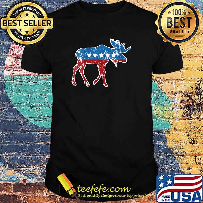 Theodore Roosevelt Teddy Political Bull Moose Party T-Shirt