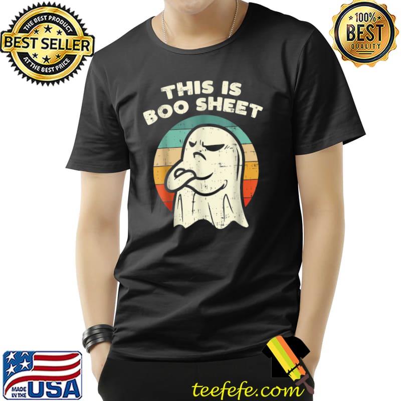 This Is Boo Sheet Ghost Retro Halloween 2021 vintage T-Shirt Unisex This Is Boo Sheet Ghost Retro Halloween 2021 vintage T-Shirt Unisex