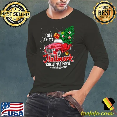 This Is My Hallmarks Christmas Movie Watching Christmas T-Shirt