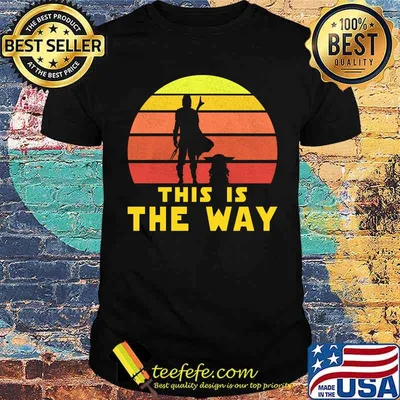 This is the way baby yoda Star Wars mando retro vol.1 Essential T-Shirt