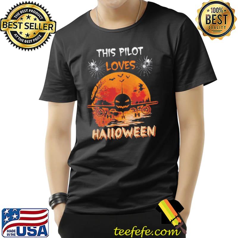 This Pilot Loves Halloween Shirt Unisex This Pilot Loves Halloween Shirt Unisex