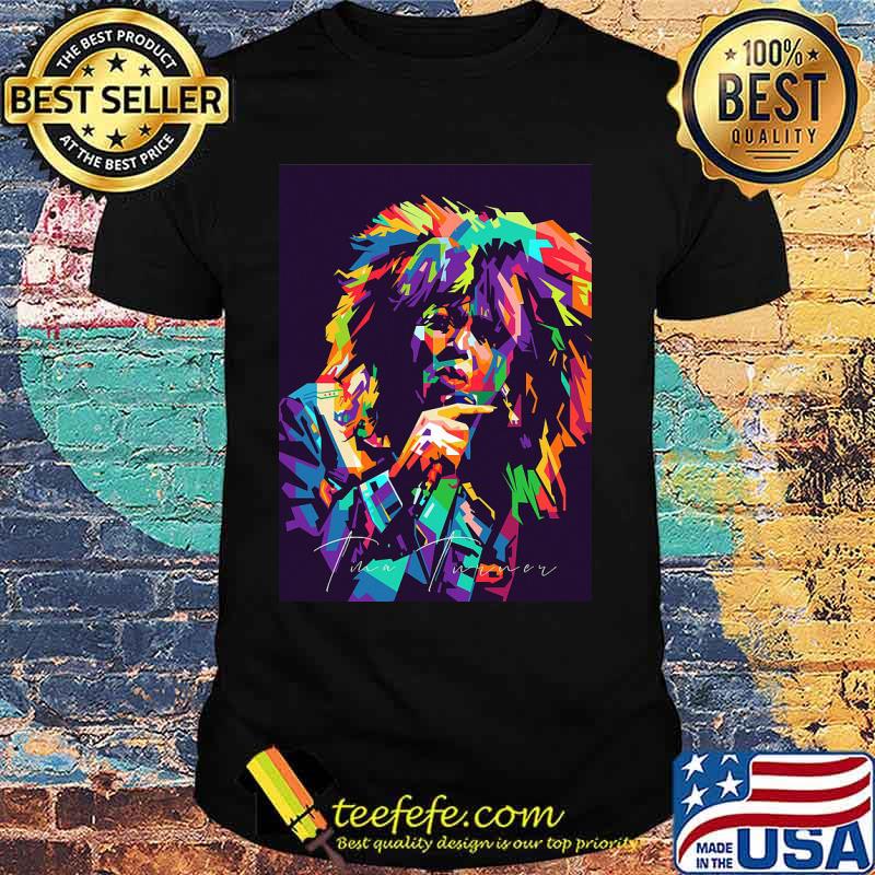 Tina Turner Colorful Signature Legend Shirt
