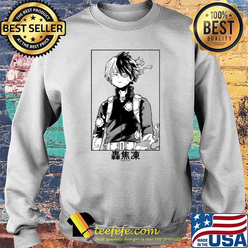 Todoroki Shōto Classic T-Shirt Sweater Todoroki Shōto Classic T-Shirt Sweater