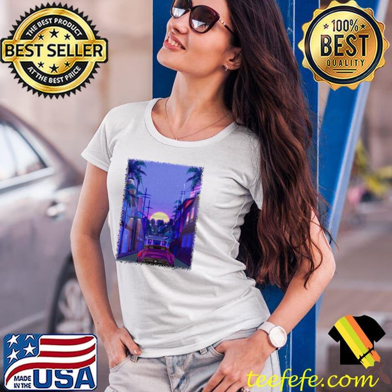 Tokyo Twilight T-Shirt Ladies Tee Tokyo Twilight T-Shirt Ladies Tee