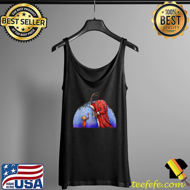 Trick r Treat Funny Sam And Krampus Xmas Halloween 2021 T-Shirt Tank Top Trick r Treat Funny Sam And Krampus Xmas Halloween 2021 T-Shirt Tank Top