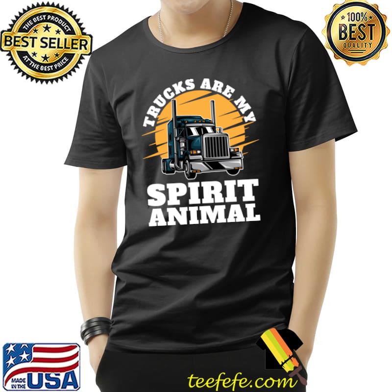 Truck Driver are my spirit animal T-Shirt Unisex Truck Driver are my spirit animal T-Shirt Unisex