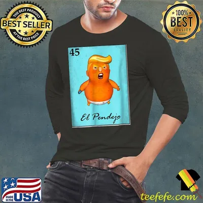 Trump El Pendejo Loteria Card Impeach Trump Resist shirt