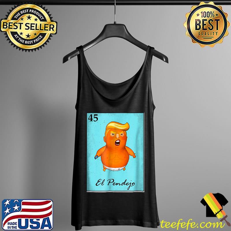 Trump El Pendejo Loteria Card Impeach Trump Resist s Tank Top Trump El Pendejo Loteria Card Impeach Trump Resist s Tank Top