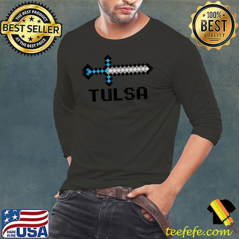 Tulsa 8 Bit Gamer City T Shirt