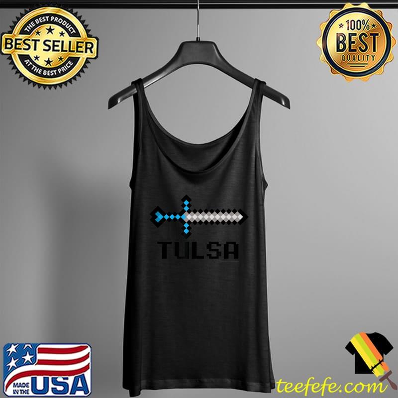 Tulsa 8 Bit Gamer City T Shirt Tank Top Tulsa 8 Bit Gamer City T Shirt Tank Top