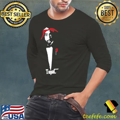Tupac Shakur Rapper Rose Shirt