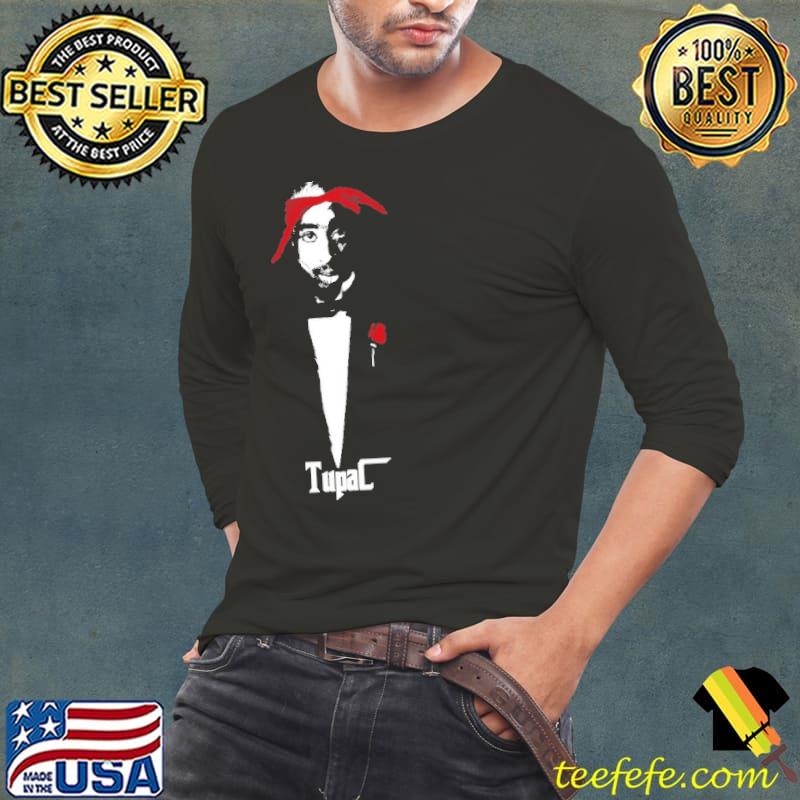 Tupac Shakur Rapper Rose Shirt