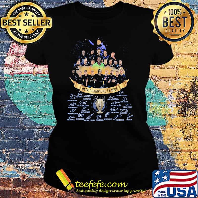 Uefa Champions League Signature Cup Shirt Ladies tee Uefa Champions League Signature Cup Shirt Ladies tee