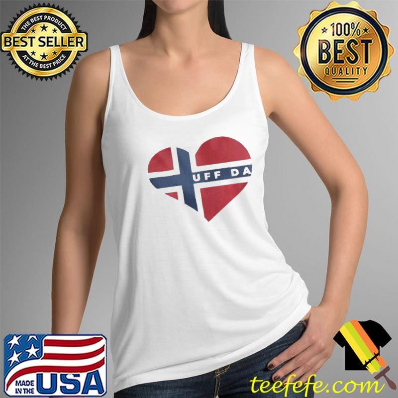 Uff da heart Tank Top Uff da heart Tank Top