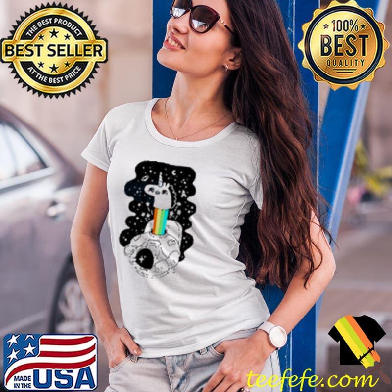 Unicorn In Space Hoodie Rainbow Astronaut Shirt Ladies Tee Unicorn In Space Hoodie Rainbow Astronaut Shirt Ladies Tee