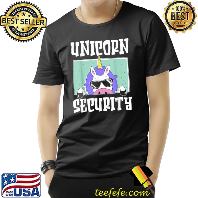 Unicorn Security Halloween Dad Mom Daughers Adult Costume T-Shirt Unisex Unicorn Security Halloween Dad Mom Daughers Adult Costume T-Shirt Unisex