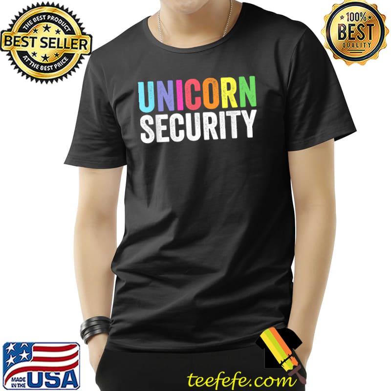 Unicorn Security LGBT T-Shirt Unisex Unicorn Security LGBT T-Shirt Unisex