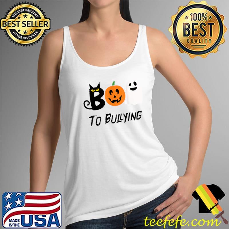 Unity Day Orange, Be-Kind and Boo To Bullying Halloween T-Shirt Tank Top Unity Day Orange, Be-Kind and Boo To Bullying Halloween T-Shirt Tank Top