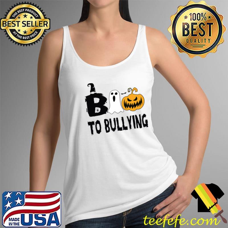 Unity Day Orange Boo To Bullying Anti Bullying Halloween T-Shirt Tank Top Unity Day Orange Boo To Bullying Anti Bullying Halloween T-Shirt Tank Top