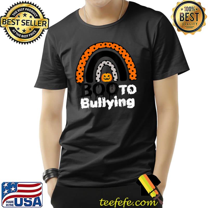 UNITY DAY Orange Boo To Bullying Rainbow Halloween T-Shirt Unisex UNITY DAY Orange Boo To Bullying Rainbow Halloween T-Shirt Unisex