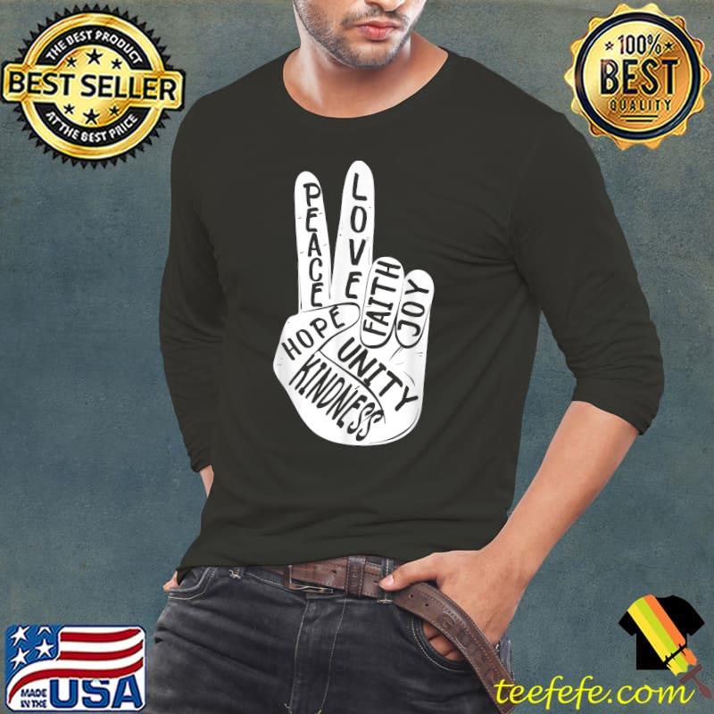 UNITY DAY Orange, Peace Love Hope Kindness Anti-bullying T-Shirt
