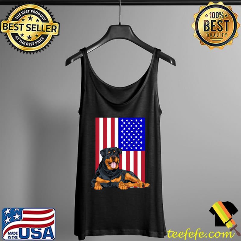 Us Pride 4Th Of July Dog Gift Patriotic Rottweiler America Flag Shirt Tank Top Us Pride 4Th Of July Dog Gift Patriotic Rottweiler America Flag Shirt Tank Top