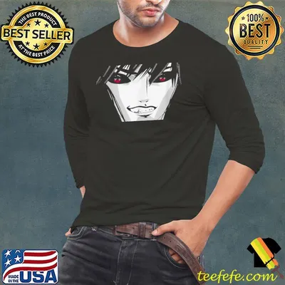 Vampire Japanese Horror Anime Manga Art Aesthetic Evil Demon T-Shirt