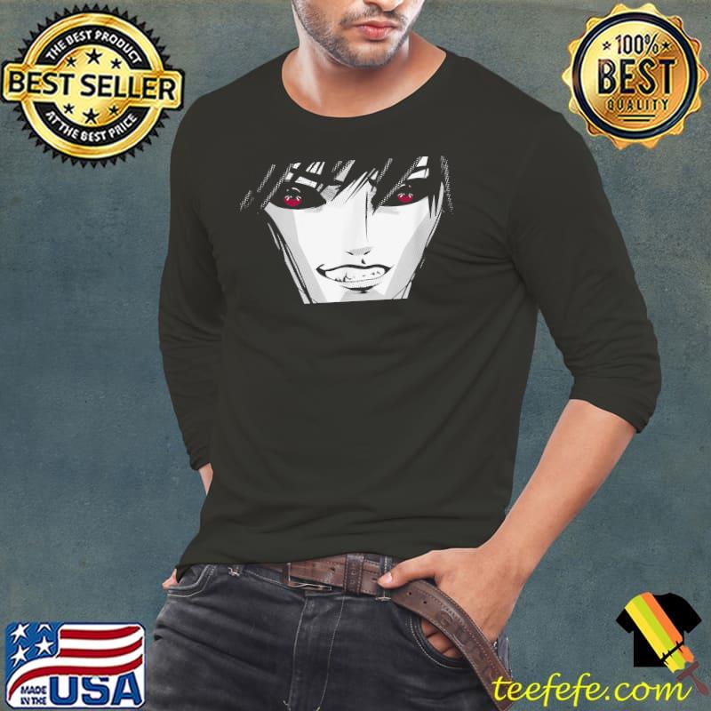 Vampire Japanese Horror Anime Manga Art Aesthetic Evil Demon T-Shirt Vampire Japanese Horror Anime Manga Art Aesthetic Evil Demon T-Shirt
