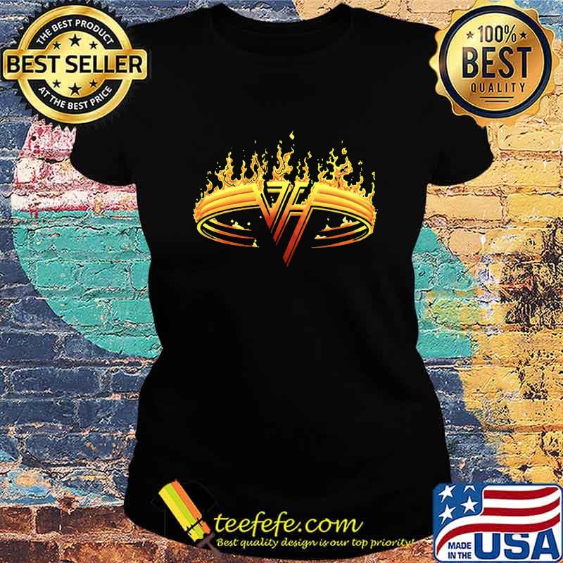 Van Halen Eddie Salon Transparent Shirt Ladies tee Van Halen Eddie Salon Transparent Shirt Ladies tee