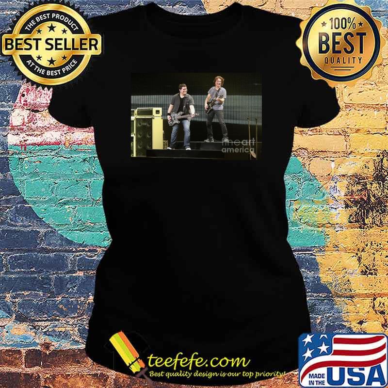 Van Halen Front Row Photograph Shirt Ladies tee Van Halen Front Row Photograph Shirt Ladies tee