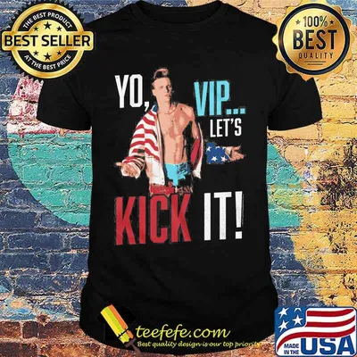 Vanilla Ice yo vip let's kick it shirt