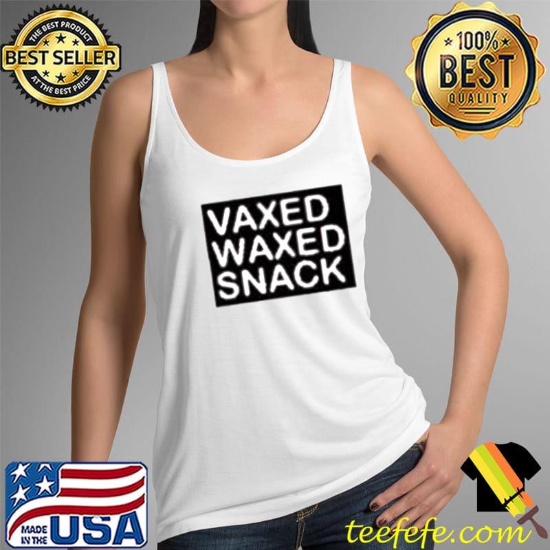 Vaxed Waxed Snack Pink Crewneck Shirt Tank Top Vaxed Waxed Snack Pink Crewneck Shirt Tank Top