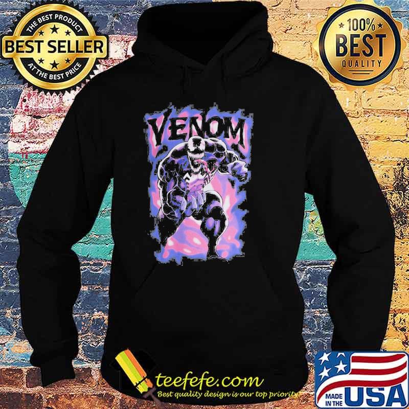 Venom Marvel Purple Smoke Shirt Hoodie Venom Marvel Purple Smoke Shirt Hoodie