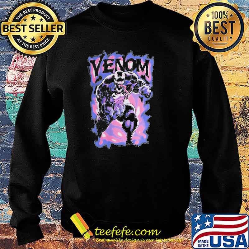 Venom Marvel Purple Smoke Shirt Sweater Venom Marvel Purple Smoke Shirt Sweater