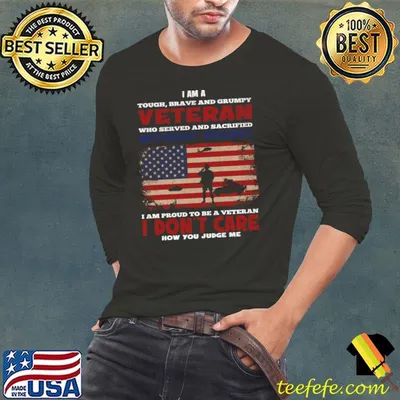 Veterans Day I Am A Veteran without regret I don't care T-Shirt