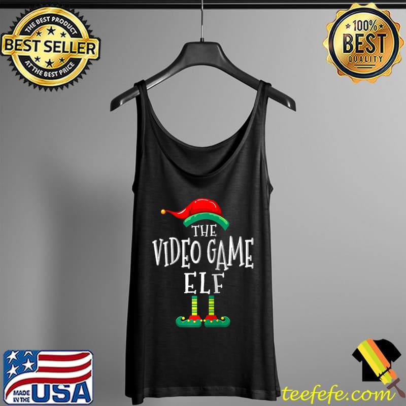 Video Game Elf Matching Family Group Christmas Party Pajama Raglan Baseball T-s Tank Top Video Game Elf Matching Family Group Christmas Party Pajama Raglan Baseball T-s Tank Top