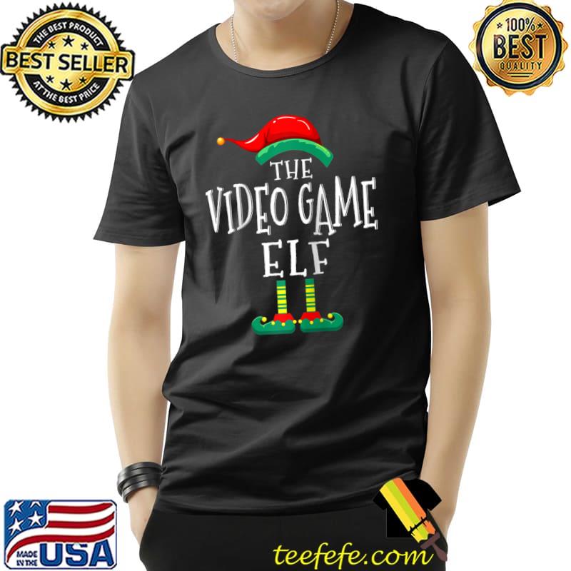 Video Game Elf Matching Family Group Christmas Party Pajama Raglan Baseball T-s Unisex Video Game Elf Matching Family Group Christmas Party Pajama Raglan Baseball T-s Unisex