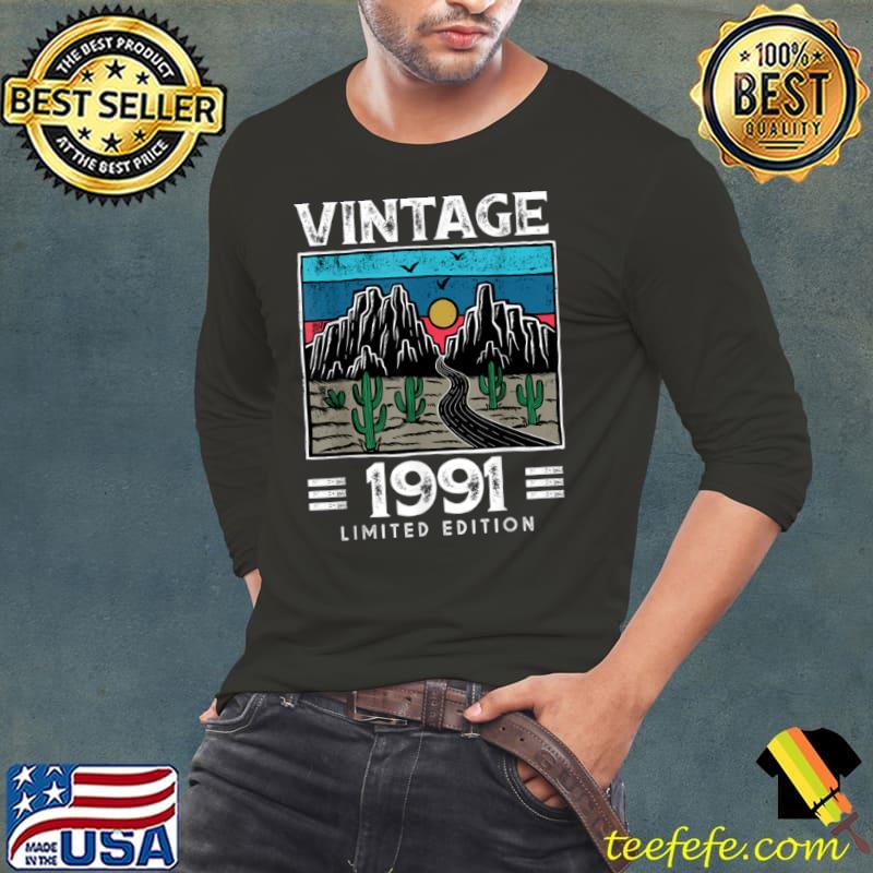 Vintage 1991 Made in 1991 30th Birthday Limited Edition T Shirt