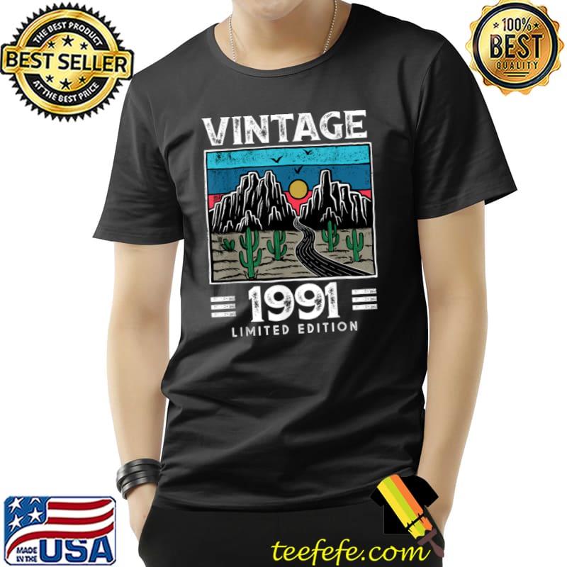 Vintage 1991 Made in 1991 30th Birthday Limited Edition T Shirt Unisex Vintage 1991 Made in 1991 30th Birthday Limited Edition T Shirt Unisex
