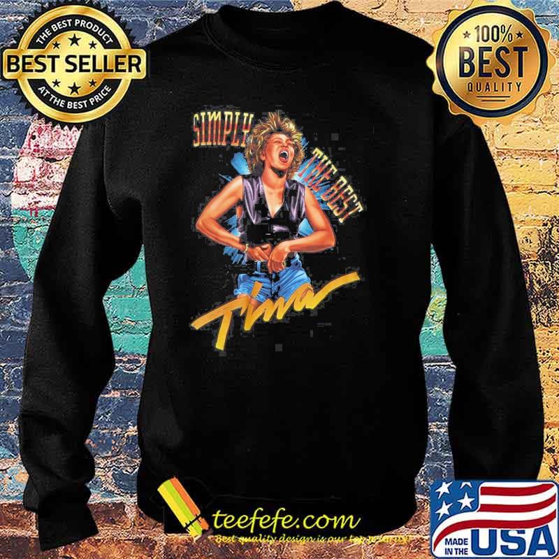 Vintage 1991 Tina Turner Simply The Best Black Hip Hop Shirt Sweater Vintage 1991 Tina Turner Simply The Best Black Hip Hop Shirt Sweater