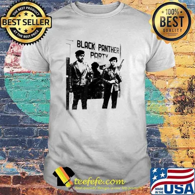 Vintage Black History Black Panthers Party 1966 T-Shirt
