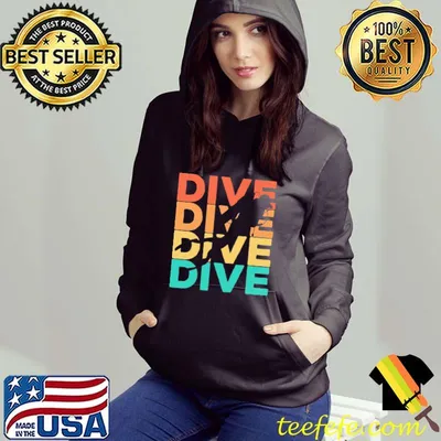 Vintage Diving For Scuba Divers Shirt