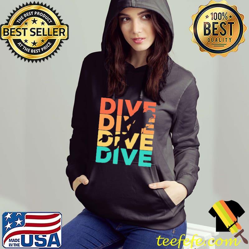 Vintage Diving For Scuba Divers Shirt